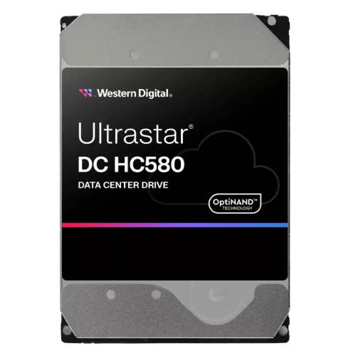 Western Digital WUH722422AL5204 Hard Drive 22TB SAS3 12Gb/s 7200 RPM 3.5-inch 512MB 512e Base (SE) Ultrastar DC HC580 Series