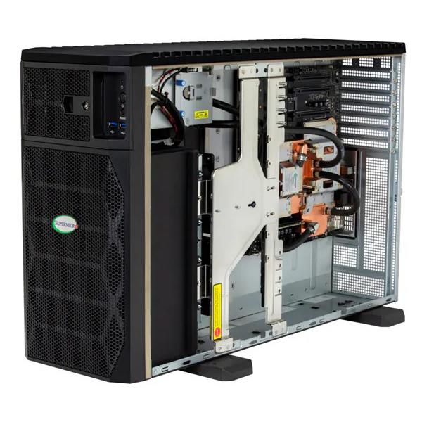 Ready to Ship - Supermicro ARS-511GD-NB-LCC Super AI Station Powered By NVIDIA GB300 Grace Blackwell Ultra Desktop Superchip With 72-core NVIDIA Grace CPU / 1 Onboard NVIDIA B300 GPU