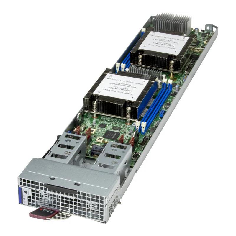 Supermicro MBA-315R-1DE12 MicroBlade Two Nodes Single AMD EPYC 4005/4004 Series Processor