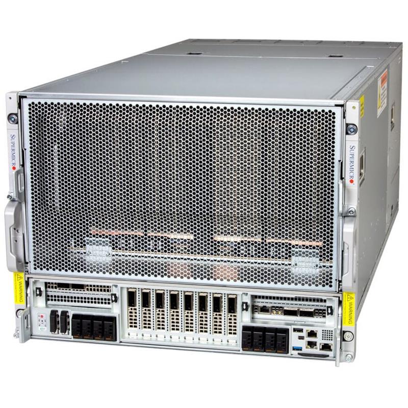 Supermicro SYS-822GS-NBRT 8U GPU Barebone Dual Intel Xeon 6700/6500 Series Processors With P-cores