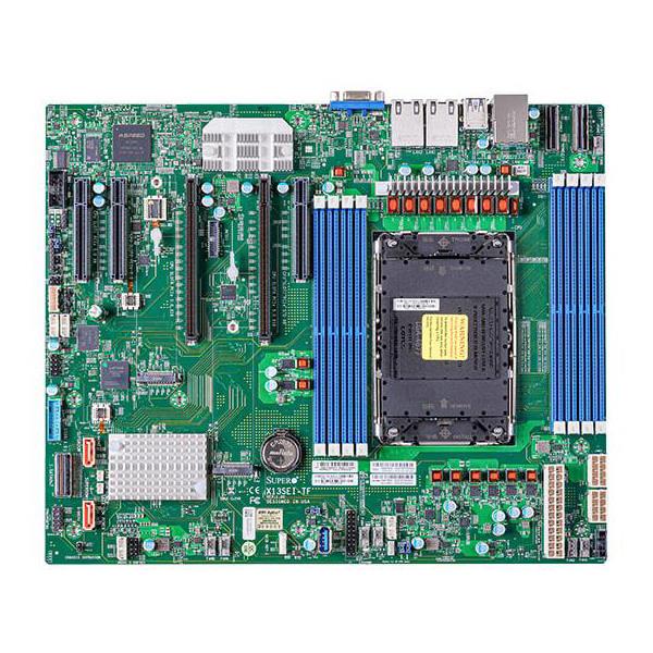 Supermicro X13SEI-TF-B Motherboard E-ATX Single Socket E (LGA-4677) Intel Xeon Scalable 4th and 5th Generation Processors - Bulk