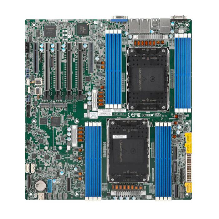 Supermicro X14DBI-B X14 DP Mainstream Motherboard E-ATX Dual Socket E2 (LGA-4710) Intel Xeon 6700/6500 Series Processors With P-Cores Or 6700 Series Processors With E-Cores - Bulk