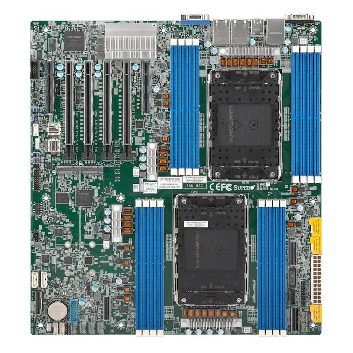 Supermicro X14DBI-T-B X14 DP Mainstream Motherboard E-ATX Dual Socket E2 (LGA-4710) Intel Xeon 6700/6500 Series Processors With P-Cores Or 6700 Series Processors With E-Cores - Bulk