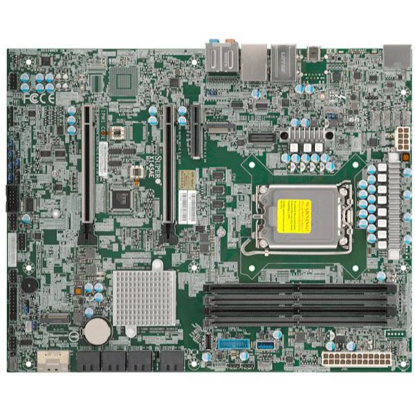 Supermicro X14SAE-B Motherboard ATX Single Socket LGA-1851 (Intel V1 Socket) Intel Core Ultra 9/7/5 Series Processors - Bulk