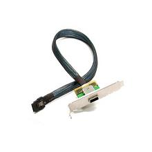 Supermicro CBL-0167L Internal to External Storage Cable With Single-Port Mini SAS Full-Height Cascading Connectors 24in (61CM)