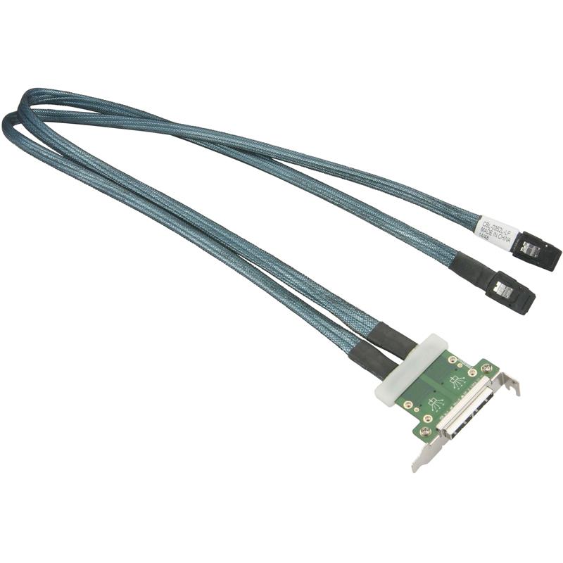 Supermicro CBL-0352L-LP 33.46in 2-port External / Internal iPass
