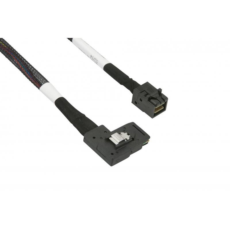 Supermicro CBL-SAST-0655 18.5in RA side exit mini-SAS to mini-SAS