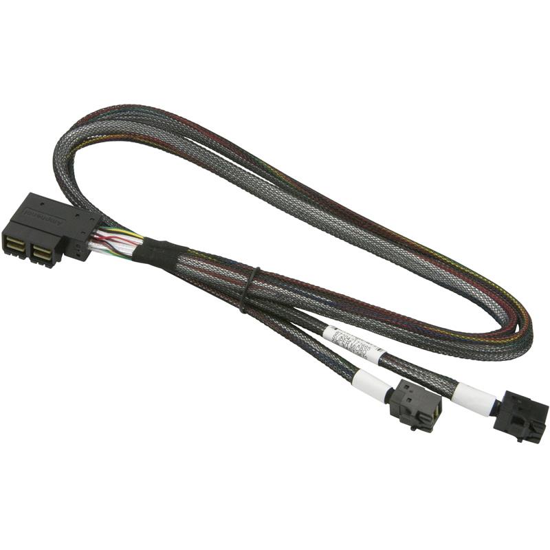 Supermicro CBL-SAST-0670 Internal RA 2x miniSAS HD to 2x miniSAS