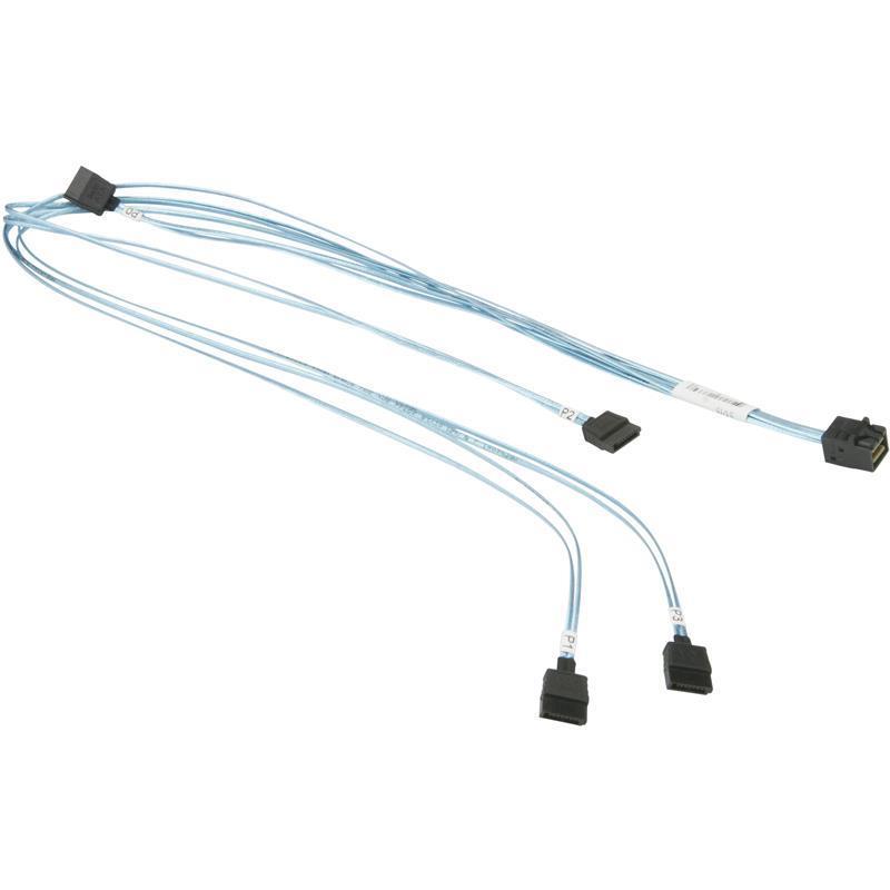 Supermicro CBL-SAST-0704 Internal Cable Connector: MiniSAS HD (SFF-8643) to SATA 30/60/70/70CM