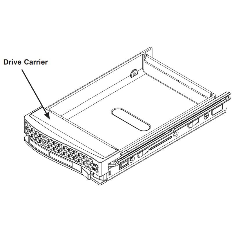 Supermicro CSE-PT42 IDE HDD Carrier f/ SC813H Chassis(Beige)