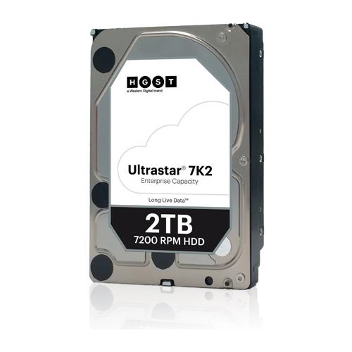 HGST HUS722T2TALA604 Hard Drive 2TB SATA III 6 Gb/s 7200RPM 3.5in, 128MB Buffer, 1W10002 512n (Rainier), Internal - Ultrastar 7K2 Series