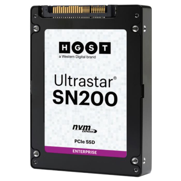 HGST HUSMR7632BDP301 Ultrastar SN200 3.2TB NVMe Solid-State Drive PCIe 3.0 U.2 2.5in 15nm 3DWPD, 0TS1308 - OPEN BOX