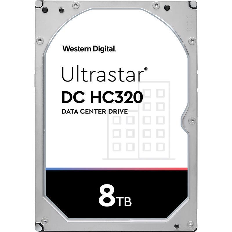 HGST HUS728T8TALN6L4 Hard Drive 8TB SATA 6Gb/s 7.2K RPM 3.5in - Ultrastar DC HC320 Series