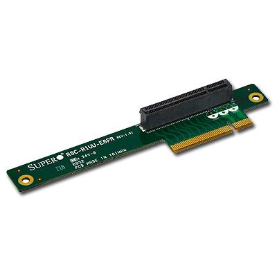 Supermicro RSC-R1UU-E8PR 1U 1-Slot PCI-E x8 Right-Side Riser Card