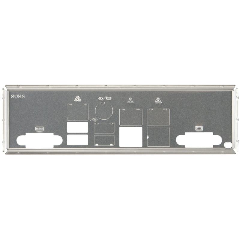 Supermicro MCP-260-00045-0N Standard I/O Shield With Gasket For X0DAL-i/X9DAi/X9DAE/X9DAL-3/X9DA6 Motherboards