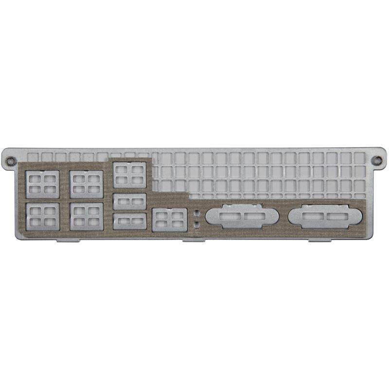 Supermicro MCP-260-00061-0N I/O Shield For 1U+ Chassis Compatible With X9DB3/X9DBi/X9DB3-F/X9DBi-F And X10DRL-CT Motherboards