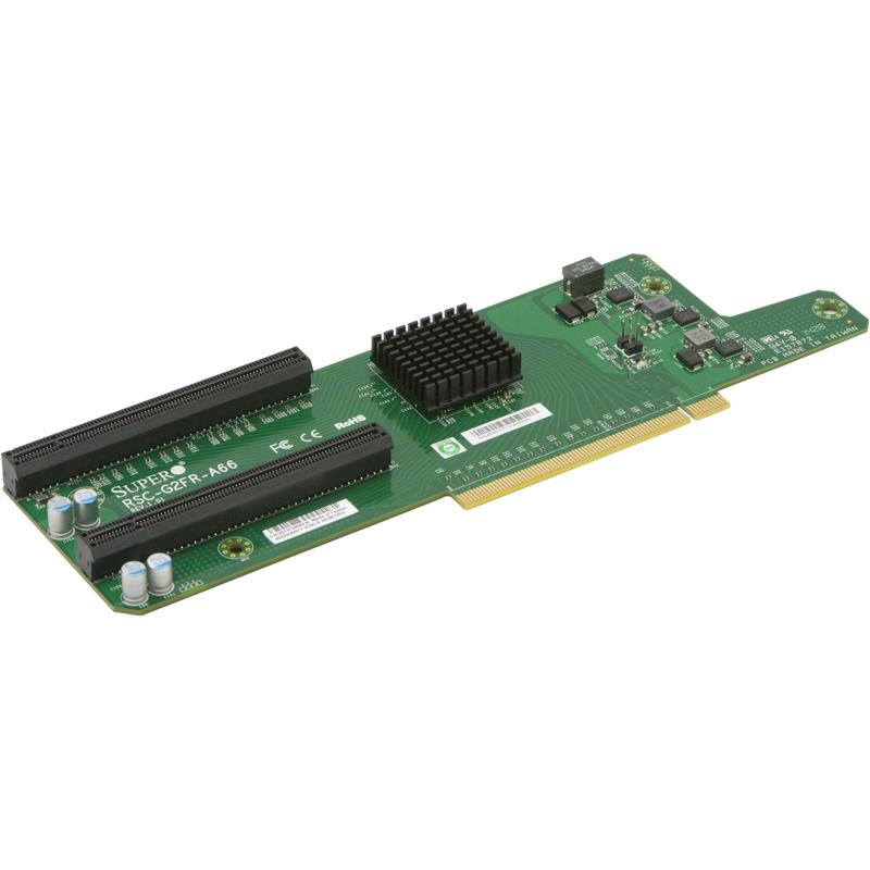 Supermicro RSC-G2FR-A66 2U GPU Right-Side Active Riser Card - 2x PCI-E ...