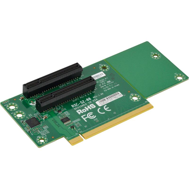 Supermicro RSC-S2-88 Riser Card designed to support NVMe feature