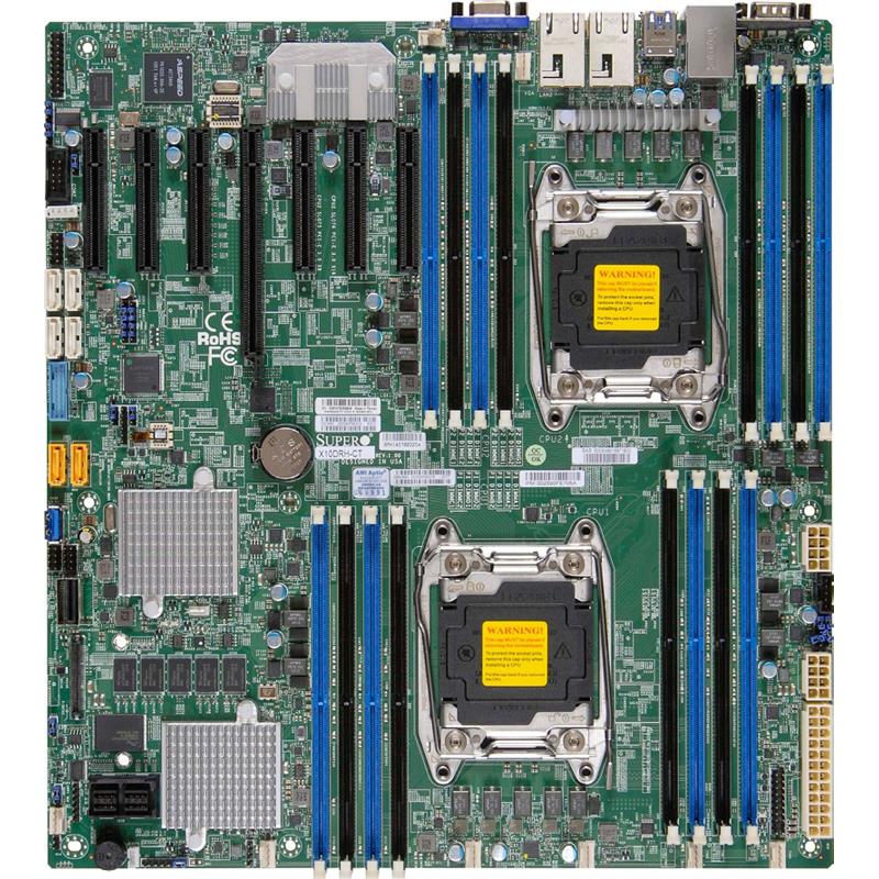 Supermicro X10DRH-iT Motherboard S-2011 R3 for 2x E5-2600 v3