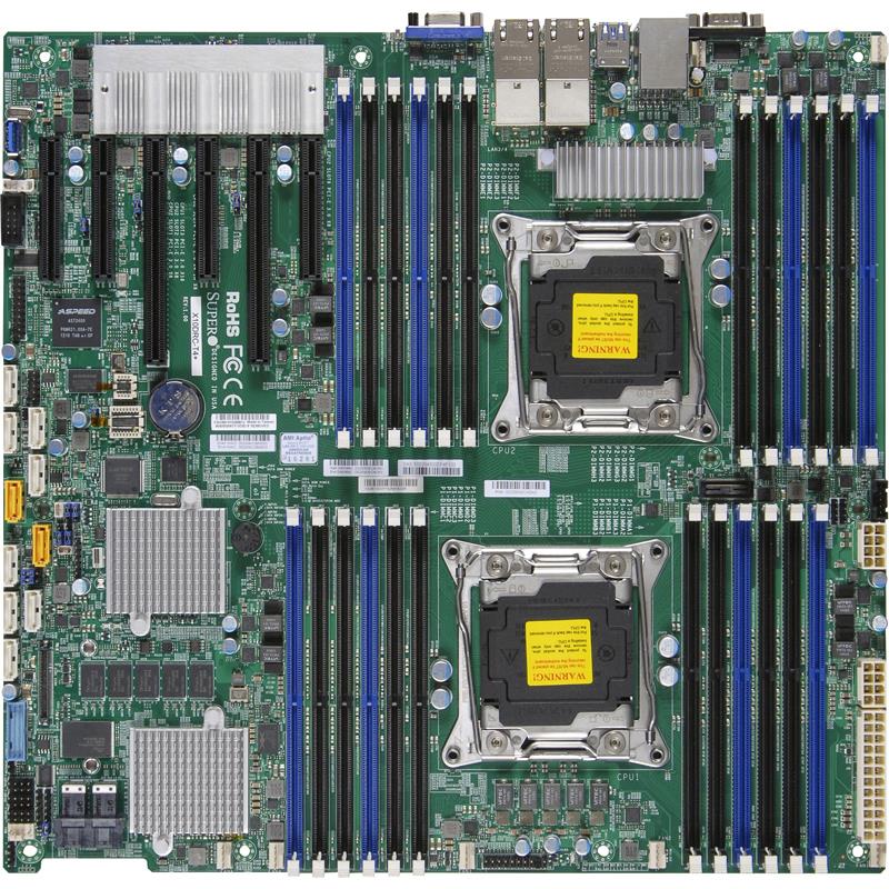 Supermicro X10DRC-T4+ Motherboard EE-ATX Dual Socket R3 (LGA 2011) Intel Xeon E5-2600 v3/v4 Processors