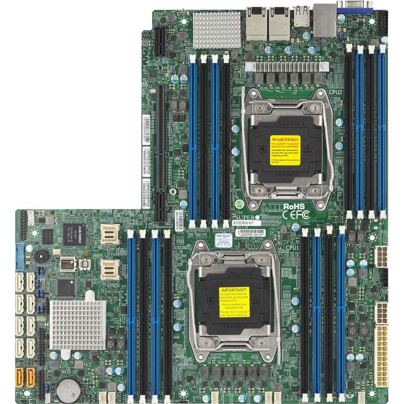 Supermicro X10DRW-NT Motherboard WIO for 2x Xeon E5-2600 v3