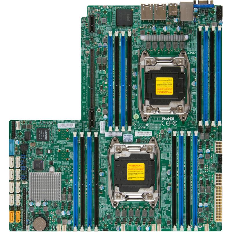 Supermicro X10DRW-E Motherboard WIO for 2x Xeon E5-2600 v3 