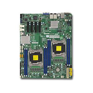 Supermicro X10DRD-INT Motherboard up to Dual Intel Xeon E5-2600 v3, up to 512GB DDR4, SATA3, 2 10GBase-T LAN, VGA, 2 NVMe ports