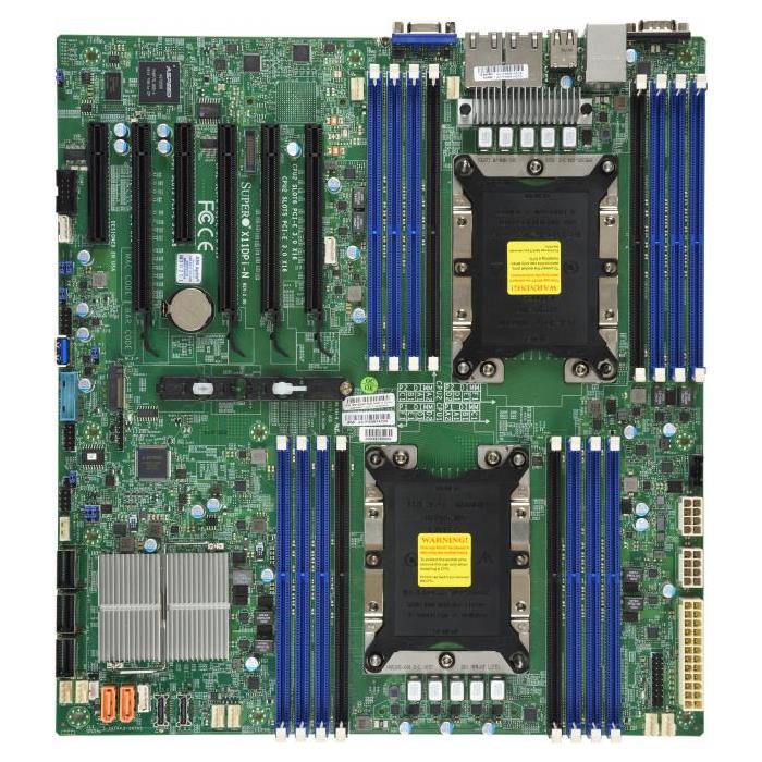 Supermicro X11DPI-N Motherboard E-ATX Dual Socket LGA-3647 (Socket P) Intel Xeon Scalable Processors Including 2nd Generation Models