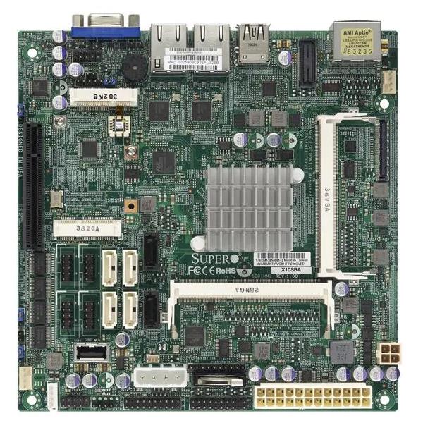Supermicro X10SBA Motherboard Mini-ITX Intel J1900 Celeron