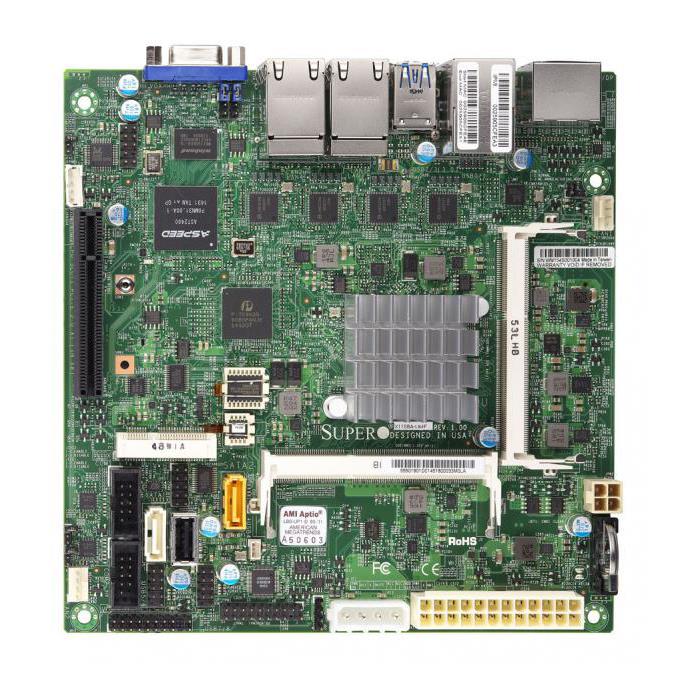 Supermicro X11SBA-F Motherboard Mini-ITX Intel Pentium N3700 SoC (System on Chip) Socket FCBGA 1170  