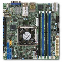 Supermicro X10SDV-6C+-TLN4F Motherboard Mini-ITX SoC Xeon D-1528 6-Core, Single Socket FCBGA 1667    