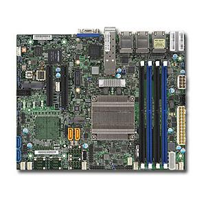 Supermicro X10SDV-TP8F Motherboard FlexATX SoC with Intel Xeon processor D-1518 2.2GHz 4-Core, FCBGA 1667