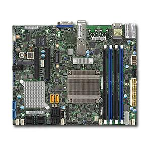 Supermicro X10SDV-4C-7TP4F Motherboard Flex-ATX SoC Intel Xeon D-1518 2.2GHz 4-Core, Single Socket FCBGA 1667    