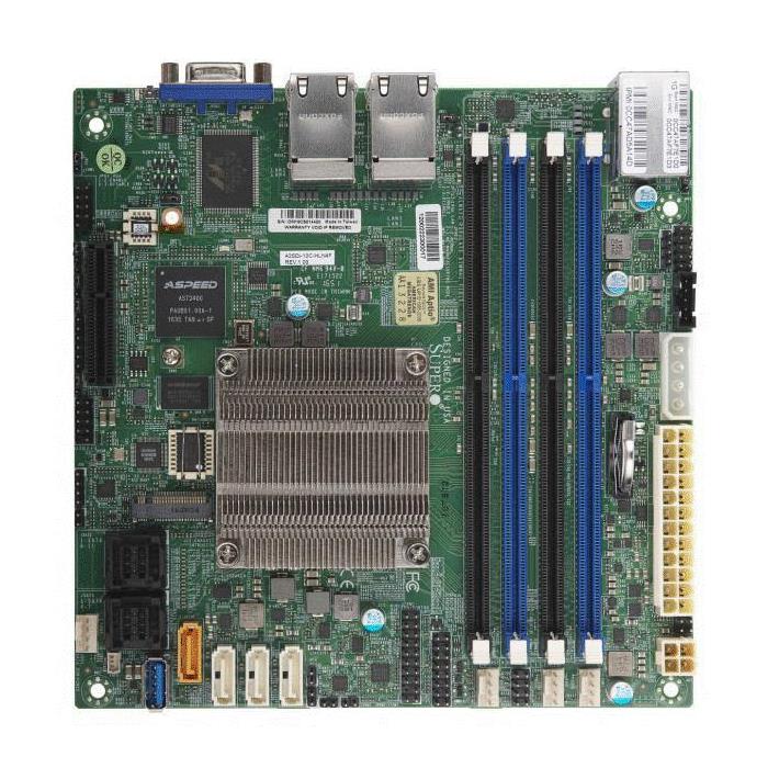 Supermicro A2SDI-8C-HLN4F-O Motherboard Intel Atom Processor C3758, FCBGA1310 2-Core