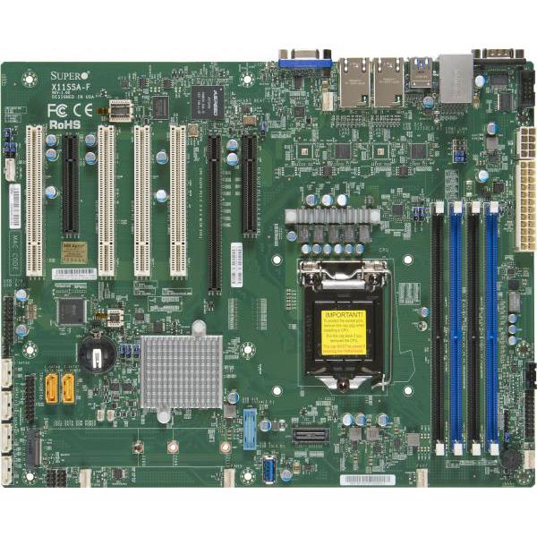 Supermicro X11SSA-F Motherboard ATX for up to Xeon E3-1200v5