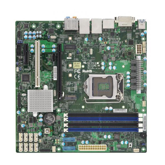Supermicro X11SAE-M Motherboard mATX f/ up to Xeon E3-1200v5