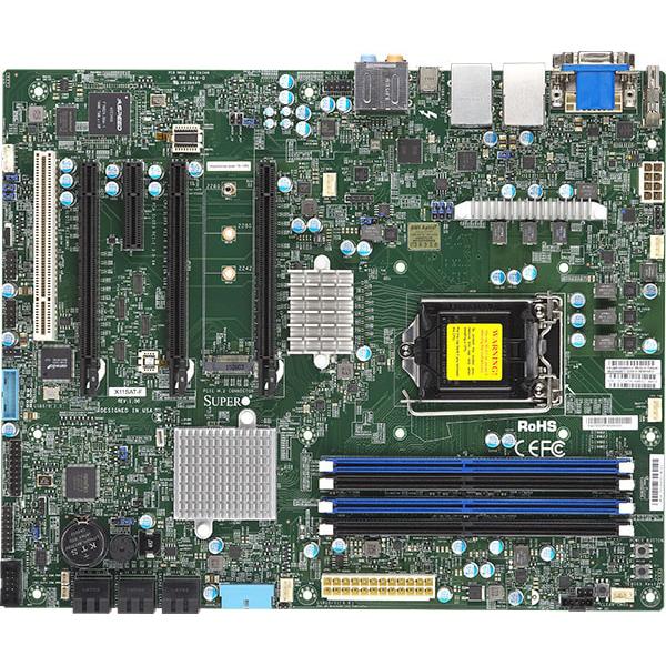 Supermicro X11SAT-F Motherboard ATX for up to Xeon E3-1200v5