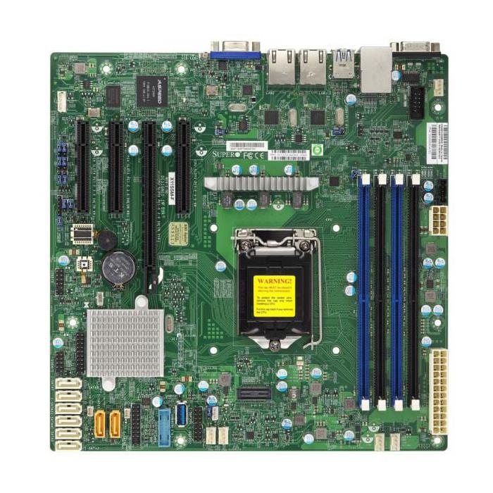 Supermicro X11SSM Motherboard mATX f/ up to Xeon E3-1200v5