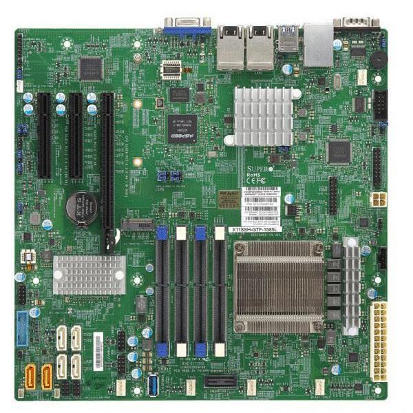 (OK TO ACTIVE IF NECESSARY, LAST UPDATE 7/7/2023 - REMOVE THIS PART) Supermicro X11SSH-GF-1585 Motherboard micro-ATX Intel Xeon processor E3-1585 v5 Single socket FCBGA 1440