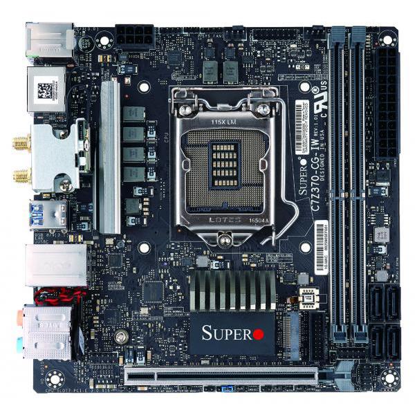 (OK TO ACTIVE IF NECESSARY, LAST UPDATE 7/7/2023 - REMOVE THIS PART) Supermicro C7Z370-CG-IW Motherboard ATX Intel Z370 Chipset Socket H4 (LGA 1151) for Single Intel 8th Gen Core i3/i5/i7 processors