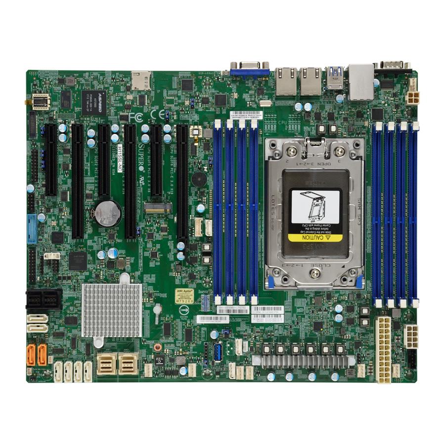 Supermicro H11SSL-NC Motherboard ATX Single Socket SP3 AMD EPYC 7001/7002 Series Processor
