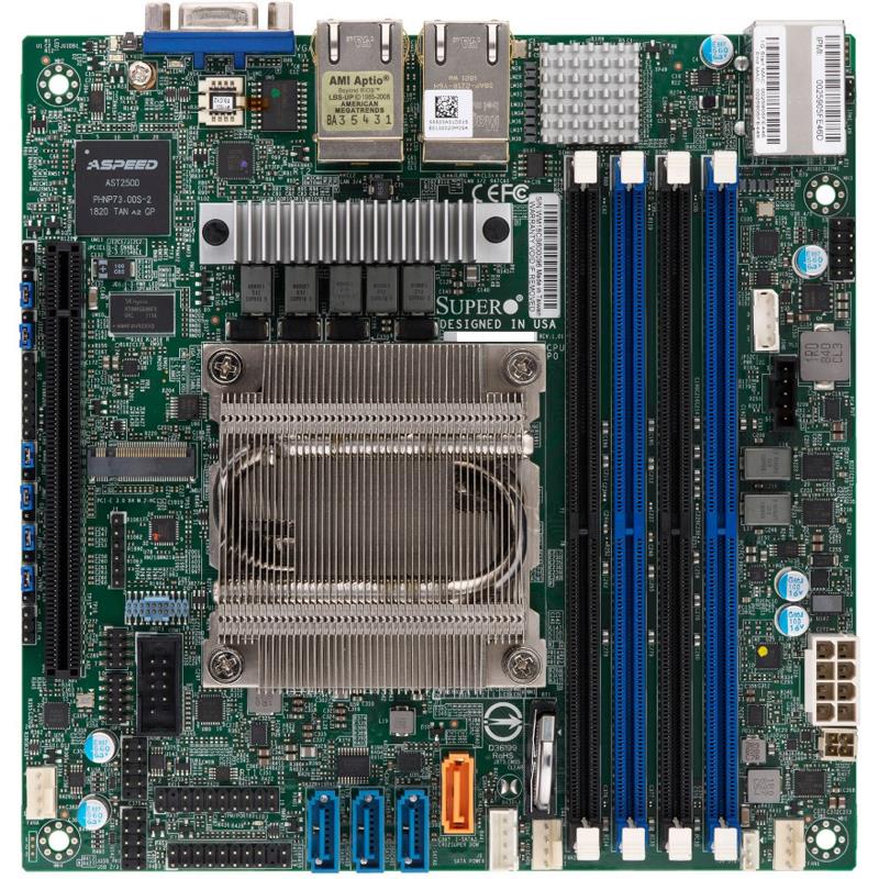 Supermicro M11SDV-4CT-LN4F Motherboard Mini-ITX with Embedded