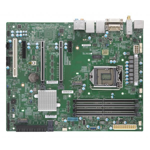 Supermicro X11SCA-W Motherboard ATX Single Socket LGA-1151 (Socket H4) Intel Xeon E-2100/E-2200 Processor, Intel Core i9/Core i7/Core i5/Core i3 8th/9th Generation