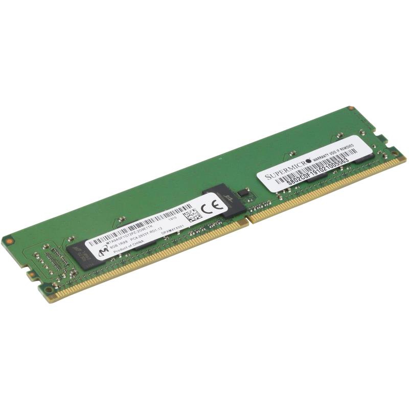 Micron MTA9ASF1G72PZ-2G9E1 Memory 8GB DDR4 2933MHz RDIMM - MEM-DR480L-CL01-ER29