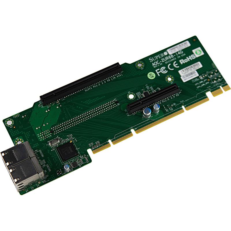 Supermicro AOC-2UR68-i4G 4-port Intel i350 2U Gigabit Ethernet