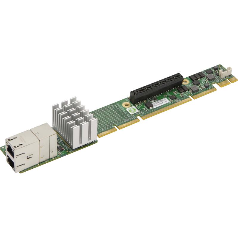 Supermicro AOC-UR-I2XT 1U Ultra Riser Card, 2 ports 10Gbase-T