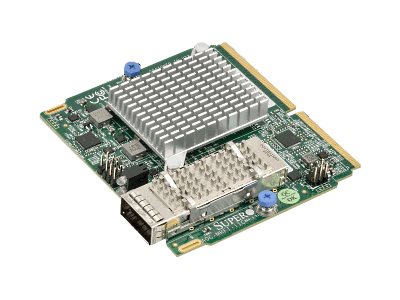 Supermicro AOC-MHFI-I1CM SIOM 1-port QSFP28 (100Gb/port) Omni Path interface adapter  