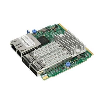 Supermicro AOC-MHIBF-M2Q2G InfiniBand FDR Adapter, in Supermicro Super I/O Module (SIOM) Form Factor, for Storage Systems    
