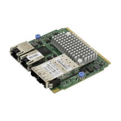 Supermicro AOC-MH25G-b2S2GM SIOM 2-port 25Gbps SFP28 Broadcom BCM57414 and 2-port GbE RJ45 Intel i350 Network Adapter