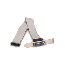 Supermicro CBL-0081L 11.8in Printer Port Cable 25p bracket